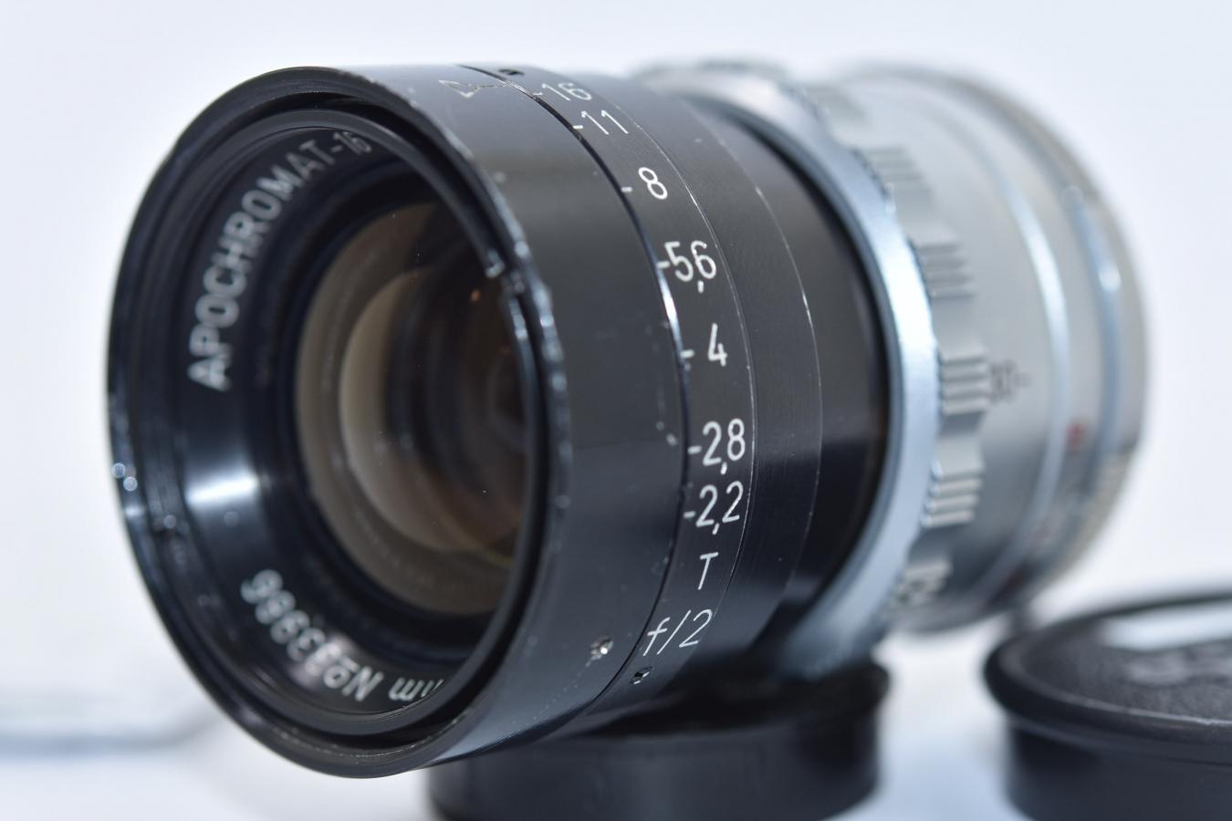 【希 少】APOCHROMAT-16 KINOPTIK PARIS 18mm F2 整備済 【Cマウントレンズ】