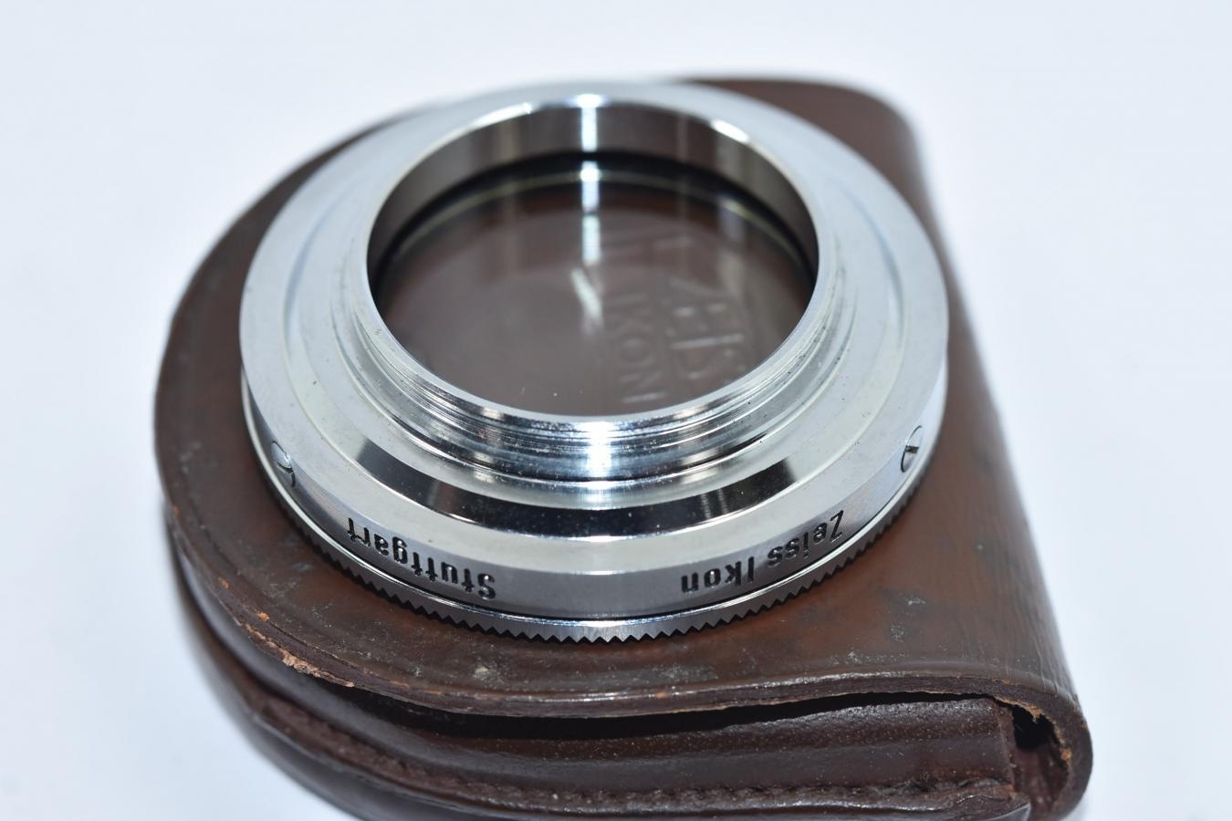 【希 少】Zeiss Ikon 342 Contapol 3× S27 純正本革ケース付 【27mm口径フィルター】