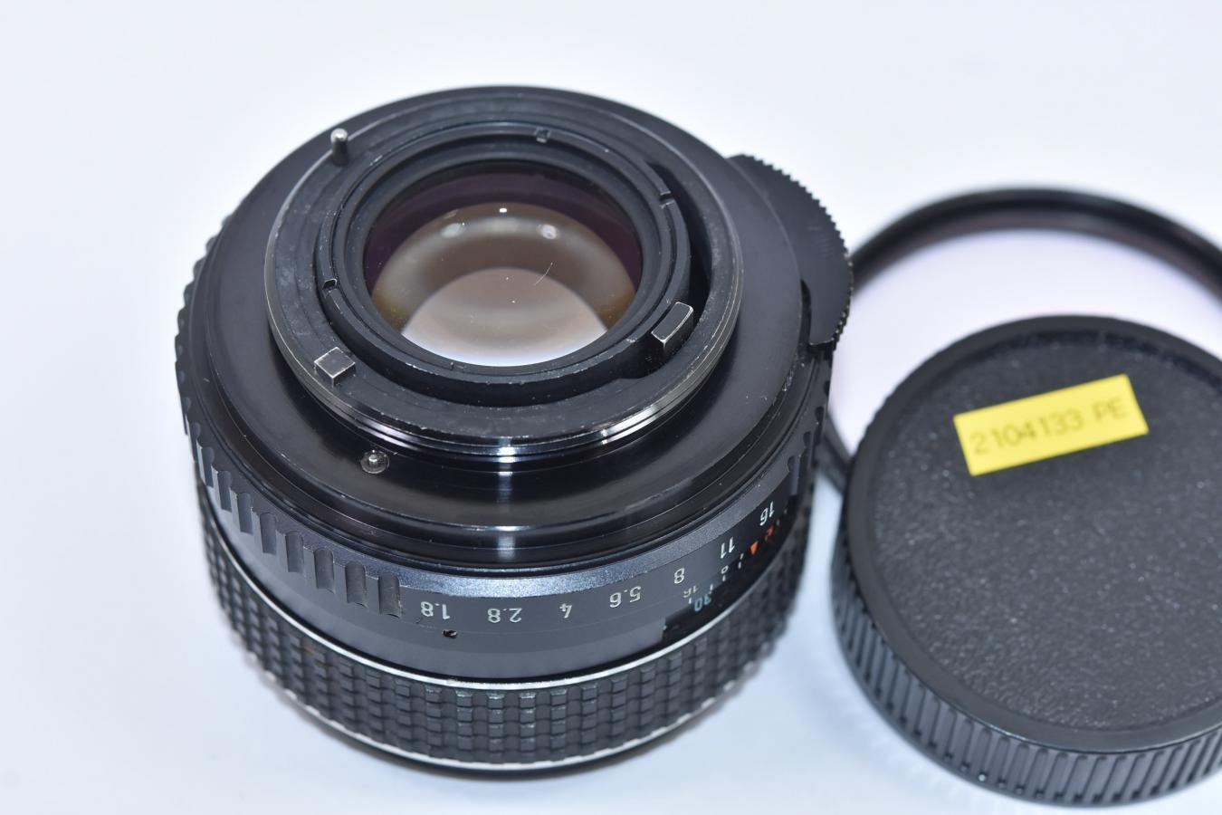 PENTAX SMC TAKUMAR 55mm F1.8 フィルター付【カメラ女子に絶大な人気のオールドレンズ M42マウントレンズ】