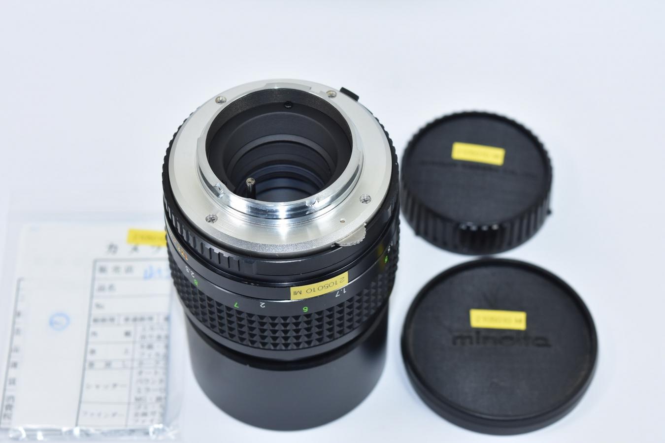 MINOLTA MC TELE ROKKOR-PF 135mm F2.8 【整備済】